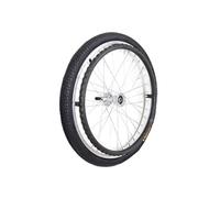 ZMTGLTG Durable wheelchair rear wheels: 22-inch 24-inch pneumatic tires (24x1.3/8") with silent bearings for comfortable travel(24 inches)