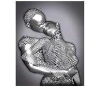 ZMURED 3D Wall Art Decor Artwork Figure Statue Modern Art Canvas Painting,Large Wall Art for Bathroom Bedroom