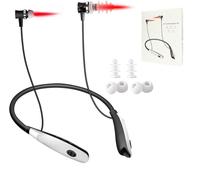 ZMURED Tinnitus Infrared Ear Plugs, 2-in-1 Red Light Therapy Device for Nose and Ears, Quick Aid for Ear Noise