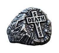 ZMY Home 2023 Skull Ring Cool Evil Death Punk Rock Stainless Steel Rings Aly Style Jewelry, metal, no gemstone