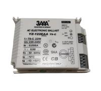 ZMZYELPECB 3AAA 220V AC ELECTRONIC BALLAST YZ-122EAA T9-C
