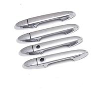 ZNAGDFVW Handlebar Covers Compatible with Jazz 2014 2015 2016 2017 2018 2019 2020 ABS Trim Chrome Styling Accessories Car Exterior Door Handle Cover
