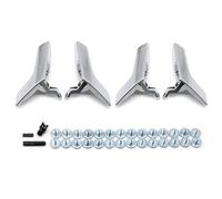 ZNAGDFVW Interior Door Handle Compatible with Benz for GLK350 2007-2016 2 4PCS Car Left Right Chrome Interior Unlock Door Pull Handle OEM:2047206262L