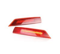 ZNAGDFVW Lights Compatible With For Transit For Custom 2016 2PCS Red Smoked Lens Red High Mount Third Brake Light Tail Stop Lamp Canbus Car Accessories