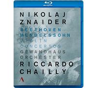 Znaider/Gewandhaus/Chailly - Violin Concertos [Blu-ray] [Region Free] [NTSC]