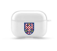 Znak Moravy Czech Republic Case Cover Compatible with AirPods Pro TPU Transparent Shell