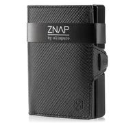 ZNAP Slim Wallet 8 Card Coin Pocket 8.9 x 1.5 x 6.3 cm (WxHxD) RFID Protection