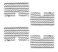 ZNBHEPA 4 Pack Replacement Microfiber Cloth Head Covers Pads for Shark Steam Mop S3500 Series S3501 S3550 S3601 S3601D S3801 S3801CO S3901 SE450 S2902 Washable Reusable Dirt Grip Pads.