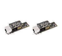 Znchgdtre - ETH Development Board Commercial WiFi | Version B POE ETH board; consistent performance despite batch differences; 2 x boards included; RJ45 10/100.