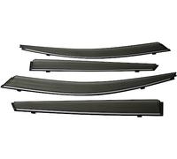 ZNCJY 4Pcs Car Wind Deflectors for Hyundai Creta SU2 2020 2021 2022, Wind Rain Sun Smoke Guard Deflectors Side Window Visor Sun Rain Guard Shade