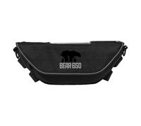 ZNCOJL Motorcycle Bar Bag Handlebar Pouch for Royal Enfield Bear 650 Waterproof and Dustproof Motorcycle Handlebar Bag(S)
