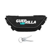 ZNCOJL Motorcycle Bar Bag Handlebar Pouch Motorcycle Waterproof Tools Handlebar Bag for Royal Enfield for Guerrilla 450(A)