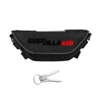 ZNCOJL Motorcycle Bar Bag Handlebar Pouch Motorcycle Waterproof Tools Handlebar Bag for Royal Enfield for Guerrilla 450(K)