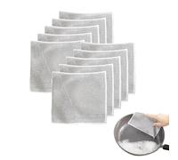 ZNDFTW 10 Pcs Wire Dishwashing Rags, Non Scratch Wire Dishcloth, Wire Cleaning Cloths, Non-Scratch Wire Cleaning Cloths Reusable Kitchen Cleaning Wire Dish Towels Dish Cloths for Home Kitchen