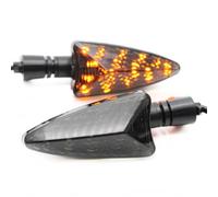 Zndtonone 2pcs Turn Signal Indicator For Triumph. Daytona 675 Tiger 800 1050 Speed Triple Street Triple Motorcycle Front or Rear Blinker LED Lights 1 pair