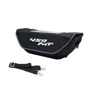 Zndtonone Front Handlebar Storage Bag for CF-Moto 450 MT for CFMOTO 450MT Motorcycle Mobile Phone GPS Navigation Holder Waterproof Portable Luggage Pack (450MT)