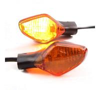 Zndtonone Turn Signal Indicator For HONDA CBR650F CB650F CBR500R CB500F CB500X CBR400R CB400F CB400X 13-18 Motorcycle Front or Rear Blinker Bulb Lights 1 pair (Amber)