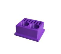 Znet3D Eye Drop Vials & Bottles Holder & Storage - Holds 7 Vials & 2 Bottles (Purple)