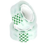 Zngou 2 Rolls Small Clear Tape, 18mm X 25m Sticky Packaging Tape for Schools Home Offices
