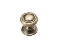 ZNJAMN 2pcs Antique Bronze Cabinet Pulls, Vintage Wardrobe & Kitchen Door Handles, Single-Hole Drawer & Wine-Cabinet Knobs Furniture Handles for Doors(Antique-Single)