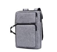 ZNJAMN Artist Drawing Board Bag Multifunctional Artist Portfolio Backpack Carry Shoulder Bag Drawing Board Tools Bags Travel Case for Drawing Sketching Painting for Drawing Boar(Grey)