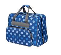 ZNJAMN Knitting Bag Oxford Cloth Machine Storage Bag Large Capacity Sewing Tools Handbag Sewing Tools Cover Case Accessories(Blue)