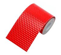 ZNJAMN Reflective Tape 3PCS Safety Mark Reflective Tape Stickers For Bicycles Frames Motorcycle Self Adhesive Film Warning For Bike, Car, Motorcycle(Red)