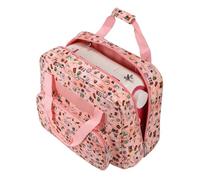 ZNJAMN Sewing Machine Bag Large Sewing Machine Bag Storage Bag Tote Multi-Functional Portable Travel Home Organizer Bag for Sewing Tool Accessories(Pink)