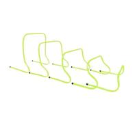 ZNJAMN Speed Training Hurdles 5pcs Detachable Agility Training Hurdles Sport Practice Equipment For Athletes Soccer For Track, And Football Training(Grass green)