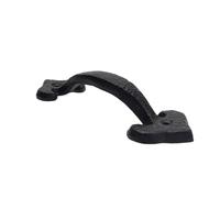 ZNJAMN Vintage Classical Cast Iron Handle Drawer Cabinet Furniture Hardware Handle Clothing Cabinet Door Double Hole Handle Door Knob for Doors(Type 1)