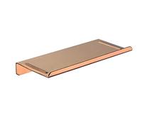 ZNKZJ Floating Shelves Stainless Steel Wall Mounted Shelves，Bathroom Corner Shelf Kitchen Wall Shelf Drilling Design,Corrosion Resistant,Easy Use,Rose gold