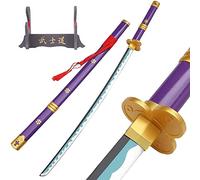 ZNLVZSH Roronoa Zoro Anime Cosplay Blade Sword ，handmade Halloween Prop Wooden Model Sword Ninja Weapons Sword Toy For Kids (size : 104cm/40.9in)(Wooden shelf, Yama Enma A)