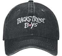 ZNODXFIV Backstreet Boys BSB Logo with Heart Baseball Cap Vintage Distressed Cotton Band Snapback Unisex Outdoor Summer Soft Caps Hat Cool