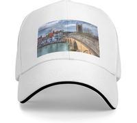 ZNODXFIV Baseball Cap Henley On Thames and The Angel - HDR Golf Mens Tennis Women's Cool