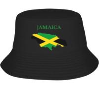 ZNODXFIV Baseball caps for Men and Women,Couple Jamaica Flag map Bucket Hat Breathable Fisherman Hats Summer Classic Hunting Caps Streetwear Custom DIY Sunscreen Hat Cool