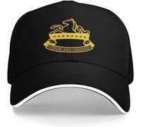 ZNODXFIV Classic 8th Cavalry Regiment US Army Hiking Baseball Caps Women Men Adult Female Beach Dad Hat Hip Hop Trucker Cap Gift