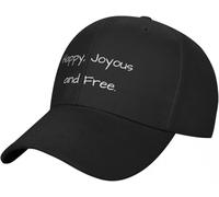 ZNODXFIV Classic Happy, Joyous and Classic T-Shirt Baseball Cap Cute Golf hat Genuine Beach hat Baseball Men Women's