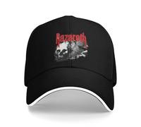 ZNODXFIV Classic Nazareth Hair of The Dog Band Casual Baseball Cap Outdoor Sport Trucker Hat Summer Female Male Fashion Snapback Cap