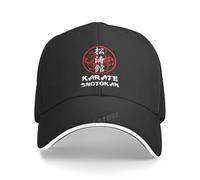 ZNODXFIV Classic Shotokan Karate Baseball Caps Women Men Adjustable Fashion Unisex Shotokan Tiger Hats