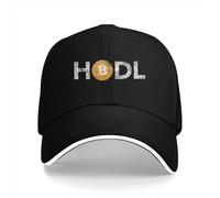 ZNODXFIV Classic Vintage HODL Baseball Cap Men Hats Visor Protection Snapback Bitcoin Cryptocurrency Meme Gifts Caps Cool