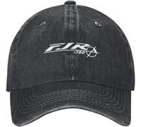 ZNODXFIV Classic White FJR 1300 Unisex Retro Denim Washed Baseball Caps Women Cowboy Golf Hat Peaked Cap Gift