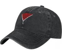 ZNODXFIV Palestine The Red Triangle Washed Baseball Cap Palestinian Trucker Dad Hat Female Male Outdoor Sun Protection Baseball Caps Cool
