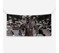ZNOR Mike Tyson - Unleashing Power: Boxer Canvas Poster Wall Art Decor - Large Poster with Legendary Fight Pose, Durable Print, Ideal for boxing fans