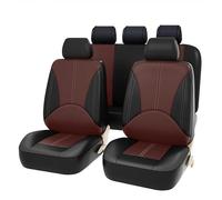 ZNQRY 9pcs Full Set Car Seat Covers for KIA NIRO/e-NIRO/NIRO Hybrid I SUV 2016-2024 Universal Seat Protectors Cushion Front Back Waterproof Seat Headrest Covers Interior,BlackBrown