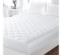 ZNR® Triple Filled Quilted Mattress Protector | Single Mattress Protector | 40 CM Extra Deep Skirt | Fitted Sheet Style Bed Cover | Hypoallergenic | Dust Mite Proof | Breathable | Noiseless…