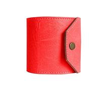 ZNTIHZ 10Pcs Wallet Organizer, The Cash Wrap, Handy Fast Access Money Holder, Small Compact Pocket for Banquets and Travel(Red)