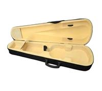 ZNTIHZ Violin Case1/8 1/4 1/2 3/4 Size Professional Triangular Shape Violin Hard Case Yellow Inside Violin Parts for Storing Violins(Size 1 2)
