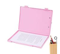 znutc Clipboard Folder with Storage | Clipboard Folder Storage Case,Large Capacity Heavy Duty Clip Boards for Learning Materials, Test Paper, Notes, Files, Scripts