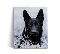 znwrr Diamond Painting German Shepherd 5D Diamond Pictures Adult DIY Set Full Drill Painting by Numbers Kit 40x50cm