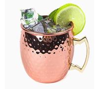 ZNYSTAR Moscow Mule Copper Cups Drinks Copper Cup Milk Jug (530ML Moscow Mule copper)